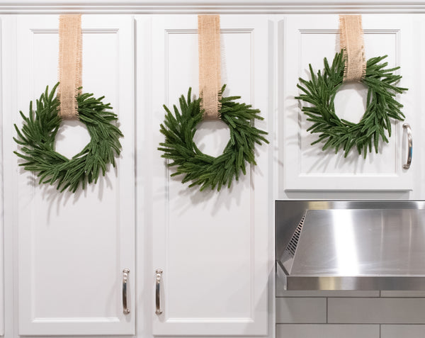 Vita Domi 12" Norfolk Pine Wreath / 26 Tips