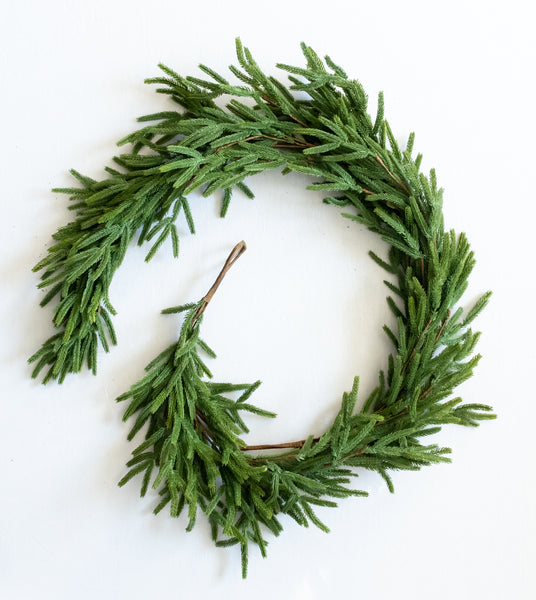 Vita Domi 72" Norfolk Pine Garland w/ 150 Tips