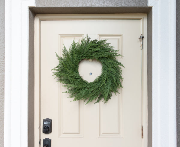 Vita Domi 24" Cedar Wreath w/ 130 Tips